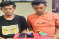 Dua Tersangka Pengedar Narkotika jenis sabu diringkus Polisi | Photo - Humas Polres Aceh Barat