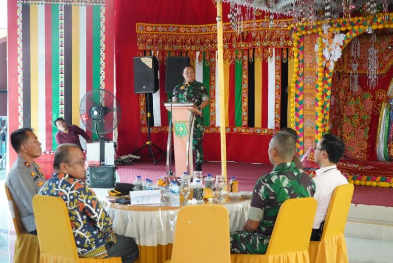 Danrem 012/TU Perkuat Soliditas dan Sinergitas dengan Forkopimda di Wilayah Jajarannya | Photo - Dok Korem 012 TU