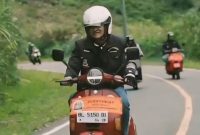 Kapolres Aceh Barat bersama rombongan dan Komunitas Scooter Touring ke Wisata Pentango Garden Rivers