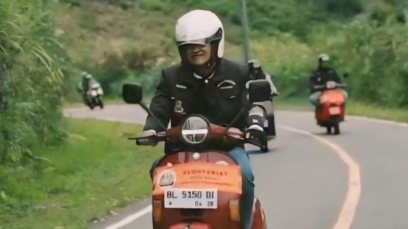 Kapolres Aceh Barat bersama rombongan dan Komunitas Scooter Touring ke Wisata Pentango Garden Rivers