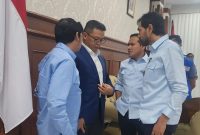 Menteri Luar Negeri RI Foto Dok. Mualem - Dak Fat Menyambut Kedatangan Menteri Luar Negeri RI Sugiono, Sabtu malam 