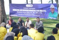 Kegiatan Kuliah Lapangan Mahasiswa Ilmu Komunikasi, Universitas Teuku Umar. Sabtu (16/11/2024). | Foto: ist