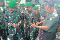 Dandim 0105/Abar Letkol Inf Hendra Mirza, S.E., M.Si., melalui Pasi Intel Kapten Inf Hermanto, S.H. Foto ist 