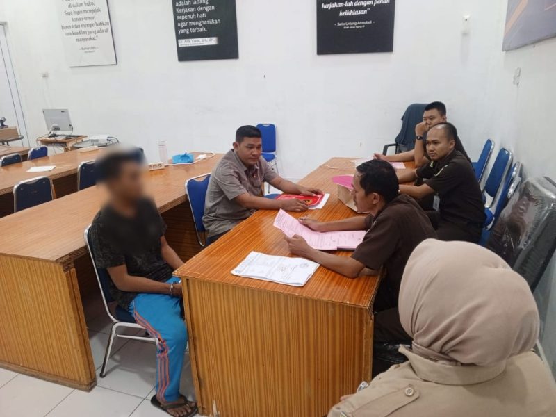 Satreskrim Polres Aceh Barat Limpahkan Kasus Pelecehan Seksual dan pemerkosaan terhadap Anak Dibawah Umur. Foto istimewa 