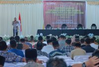 Asisten Pemerintahan dan Keistimewaan Aceh, Sekretariat Daerah Kabupaten Aceh Barat, Mirsal, S.Sos., MSP., yang mewakili Penjabat (Pj) Bupati Aceh Barat. Foto ist 