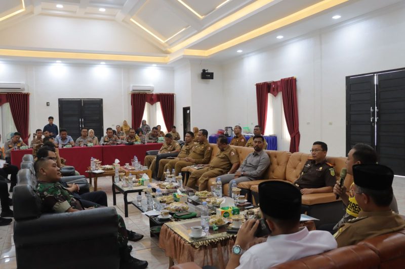 Acara ini dilaksanakan pada hari Selasa tanggal 12 November 2024 bertempat di Aula Bhara Daksa Mapolres Nagan Raya dan dihadiri oleh unsur pimpinan daerah. Foto istimewa 