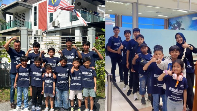Para Atlet Bulu Tangkis PB Teuku Umar saat berada di Malaysia (Photo : Ist)