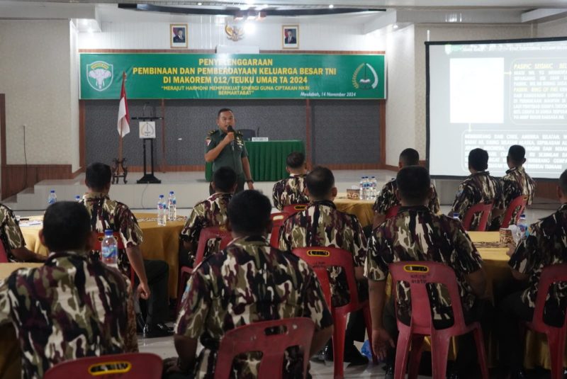 Merajut Keharmonisan, Memperkuat Sinergi Guna Ciptakan NKRI Bermartabat (Photo : Penrem 012 TU)