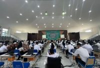 Sebanyak 325 peserta Calon Pegawai Negeri Sipil (CPNS) wilayah Kejaksaan Tinggi Aceh. Foto Ist 