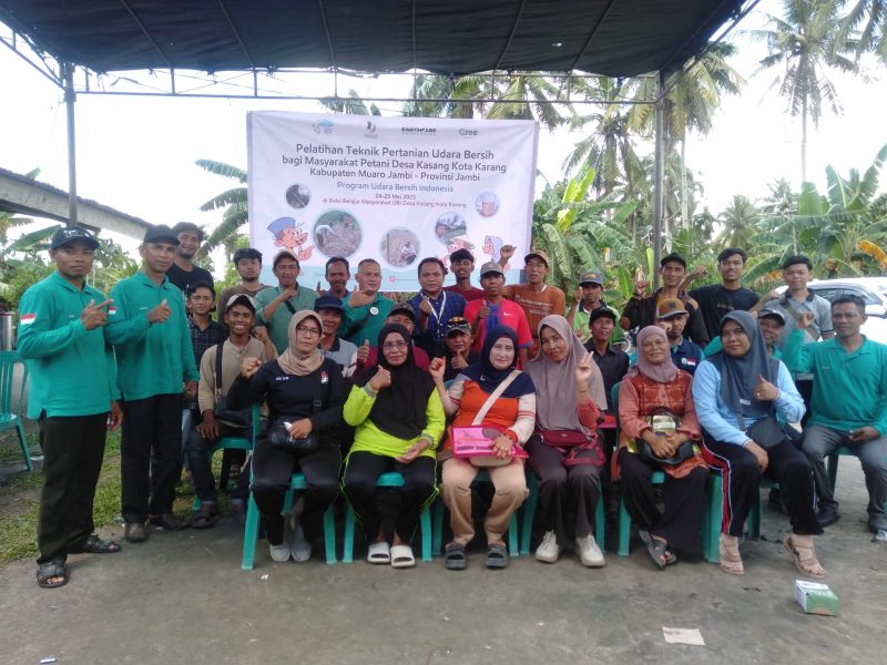 Ikatan Petani Udara Bersih Indonesia ( IPUBI ) di 3 kabupaten di Provinsi jambi, Doc Vicky