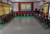 Sambut Hari Pahlawan, Kodim 0105/Abar menggelar do’a bersama  Foto Doc. Daniel
